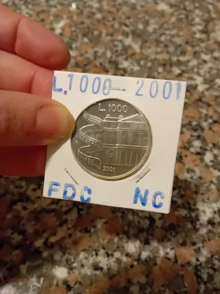 Moneta L.1000 - 2001 Giuseppe Verdi