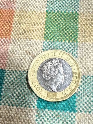 Moneda 1 Libra Isabel II 2017