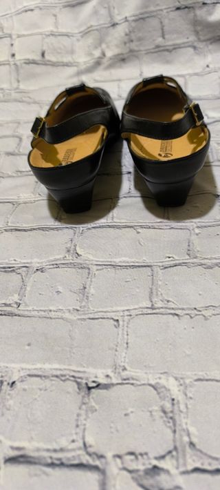 Zapatos Brucker negros anatómicos