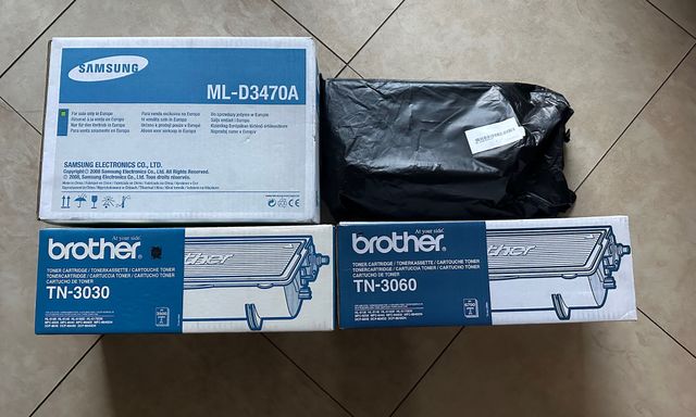 Varie cartucce per stampanti, nuove