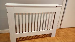 Mueble Radiador Madera Blanco