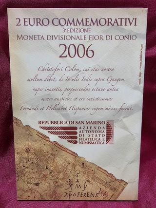 CRISTOBAL COLÓN MONEDA 2€