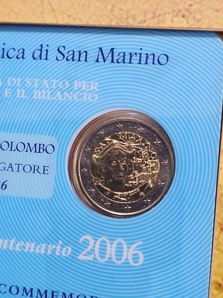 CRISTOBAL COLÓN MONEDA 2€