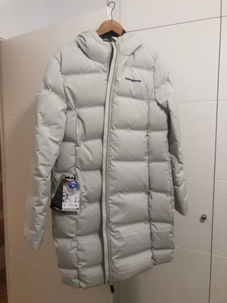 Abrigo de plumas Transworld blanco