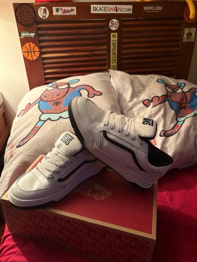 Zapatillas Vans Blancas y Negras