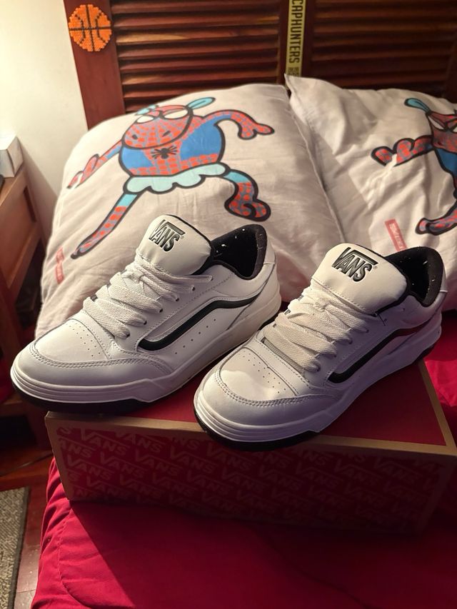 Zapatillas Vans Blancas y Negras