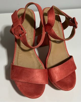 Tacones Coral Talla 37