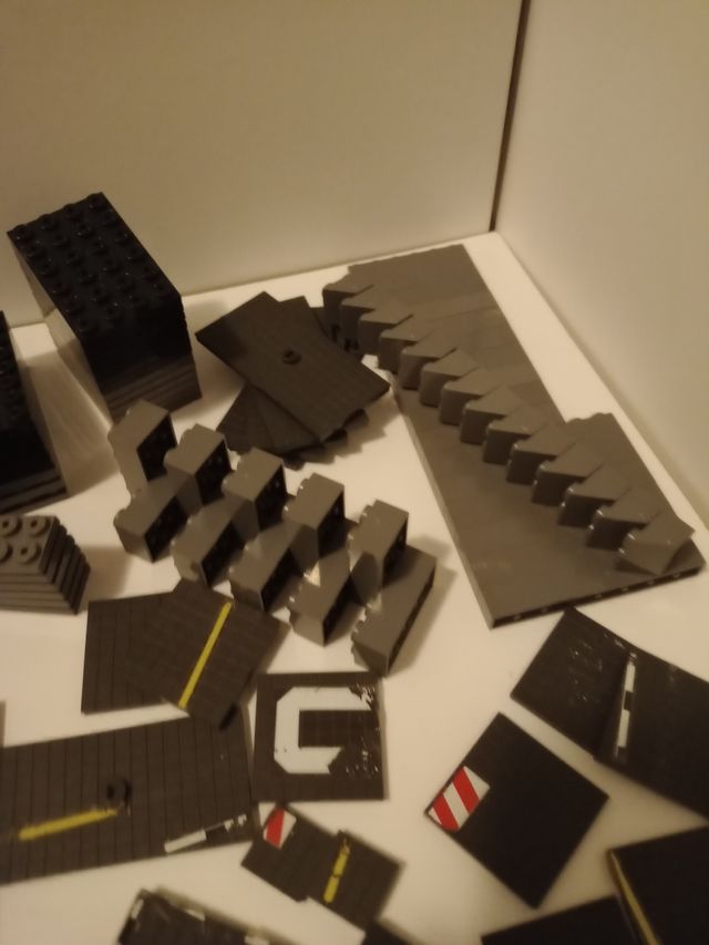 Tente lote de piezas gris naval