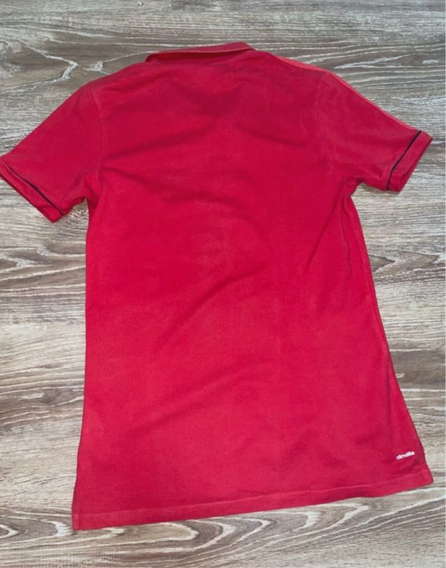 Polo Adidas Rojo Talla M 