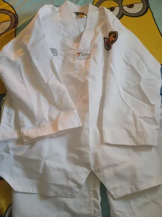 Traje Taekwondo Blanco Talla 