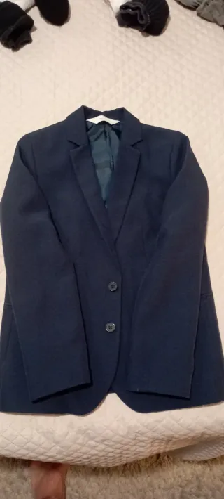 Americana H&M niño azul marino Talla 8-9 años