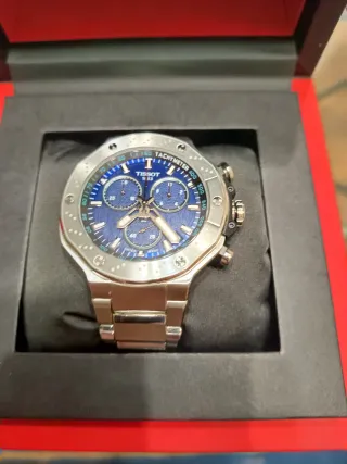 Tissot T-Race Cronógrafo Azul de caballero 