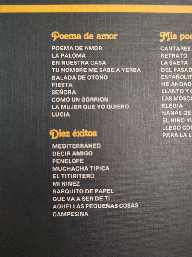 Joan Manuel Serrat - Álbum de Oro (4 LP)