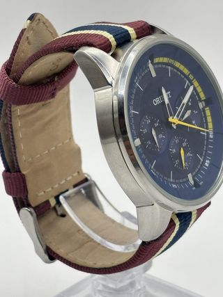 RELOJ ORIENT Mbssm079 D1SX ESFERA AZUL Y AMARILLA