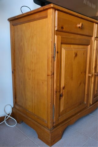 Mueble comedor madera para platos