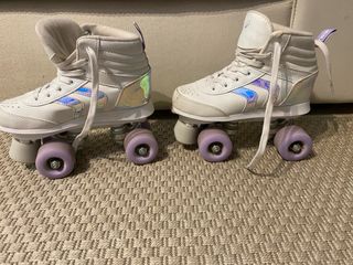 Patines infantiles Oxelo blancos talla 35