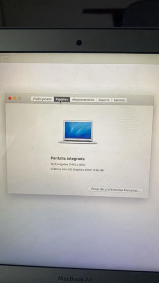 MacBook Air 13 2015 Plata