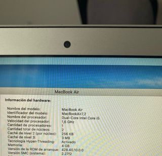 MacBook Air 13 2015 Plata
