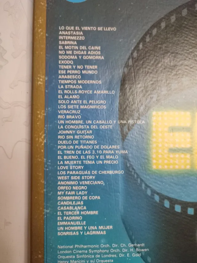 LP Joyas Musicales Para Recordar El Cine