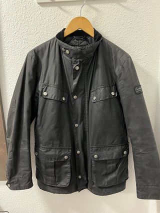 Cazadora Barbour Hombre Negra. 