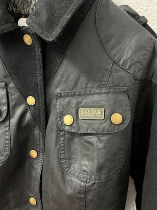 Chaqueta Barbour Mujer Negra