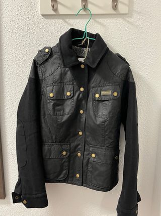 Chaqueta Barbour Mujer Negra