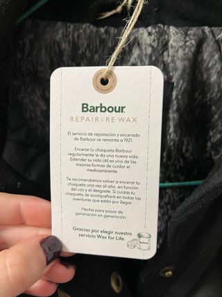 Chaqueta Barbour Mujer Negra