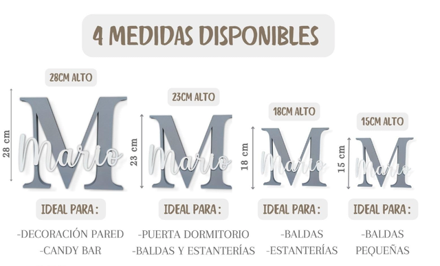 Letra decorativa / Nombre Personalizado