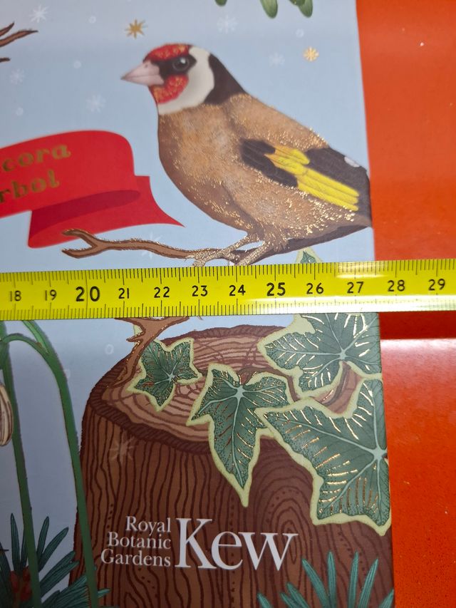 Calendario Adviento Desplegable Navidad.