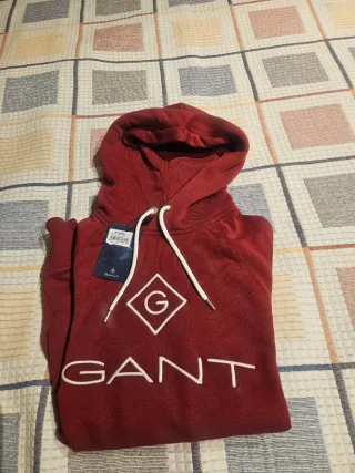 Sudadera Gant Roja Granate Talla M