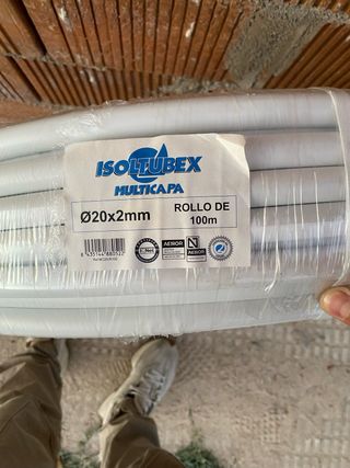 Tubo multicapa ISOLTUBEX Ø20x2mm 100m