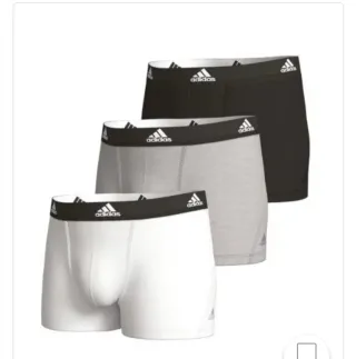 Pack 3 Calzoncillos Adidas Boxer Algodón 