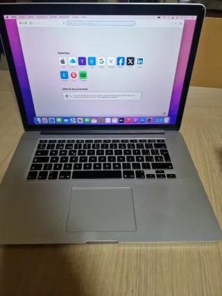 MacBook Pro 2015 Plata
