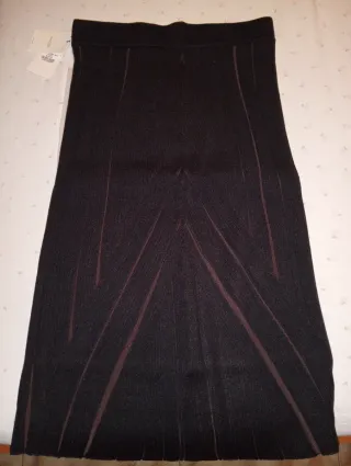 Falda Simorra Invierno Negra Talla Única