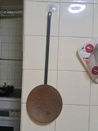 Calentador Cama Antiguo Cobre