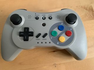 Mando Wii U Super Nintendo Pro Controller.