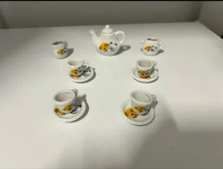 Mini juego de té de juguete