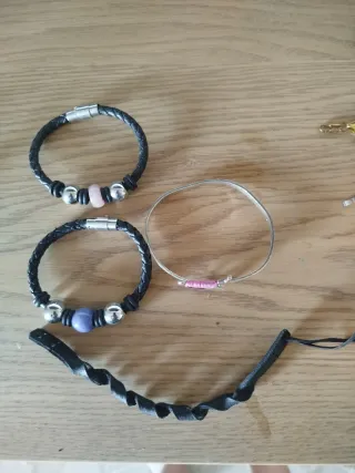 Lote de 9 Pulseras Variadas