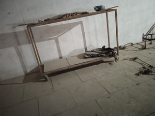 Estructura metálica para voladeras