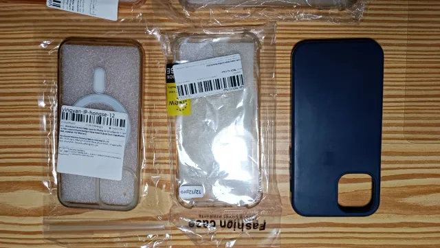 5 custodie + 2 cavi + vetro temperato IPHONE 12