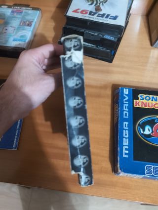 Sonic & Knuckles Mega Drive Manual Sega
