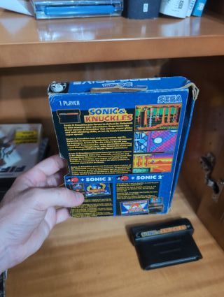 Sonic & Knuckles Mega Drive Manual Sega