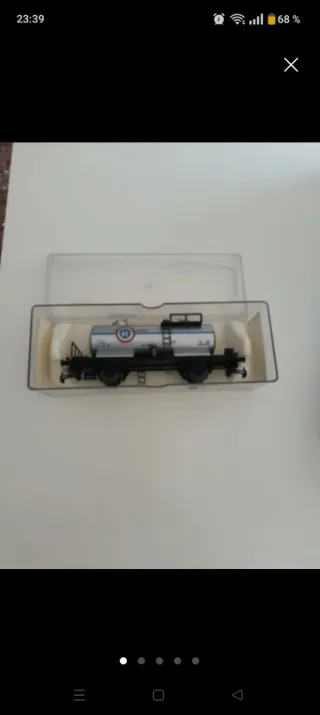 Maqueta tren Electrotren Repsol HO