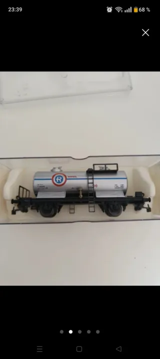 Maqueta tren Electrotren Repsol HO