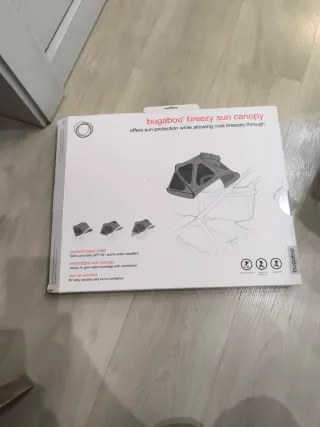 Capota Bugaboo Camaleon Breezy ventilada gris