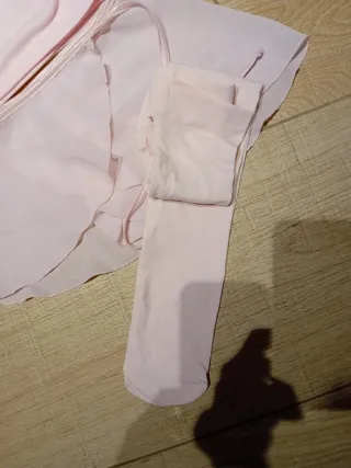 Conjunto ballet rosa, talla 6 años, Decatlon.