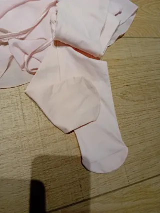 Conjunto ballet rosa, talla 6 años, Decatlon.