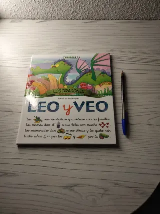 Libro Infantil Leo y Veo - Los Dragones