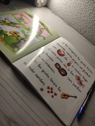Libro Infantil Leo y Veo - Los Dragones