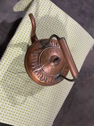 Bollitore in rame antico